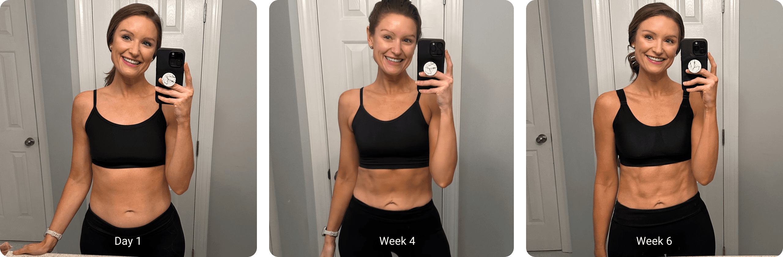 Katie's real life before and afters with BODi